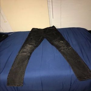 Asos Super Skinny Biker Jeans